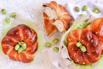 Brioche intrecciate