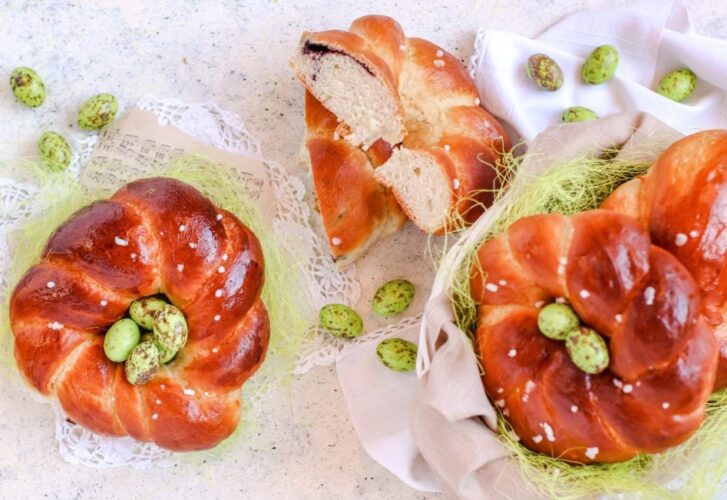 Brioche intrecciate