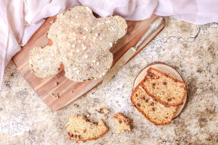 Colomba furba al pistacchio