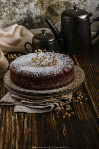Torta cioccolato e mandorle