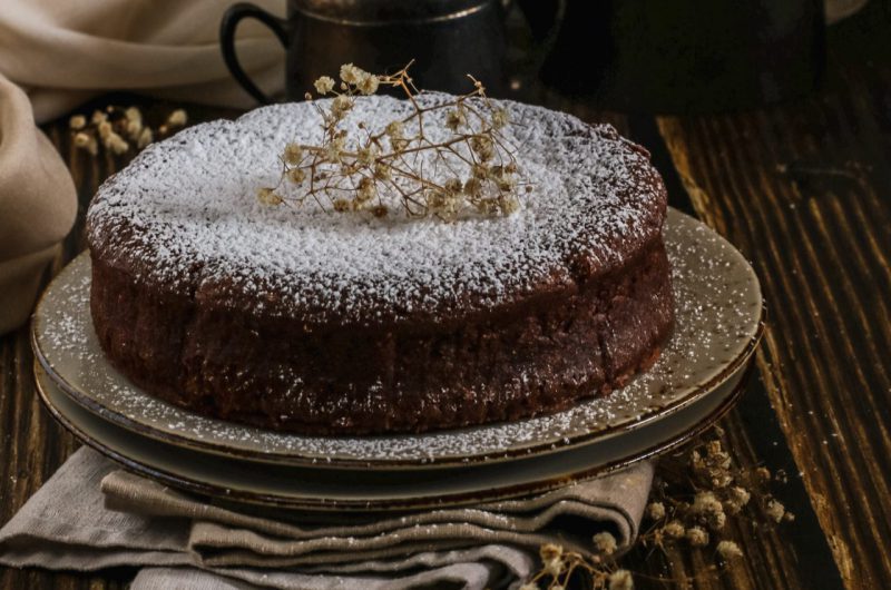 Torta cioccolato e mandorle