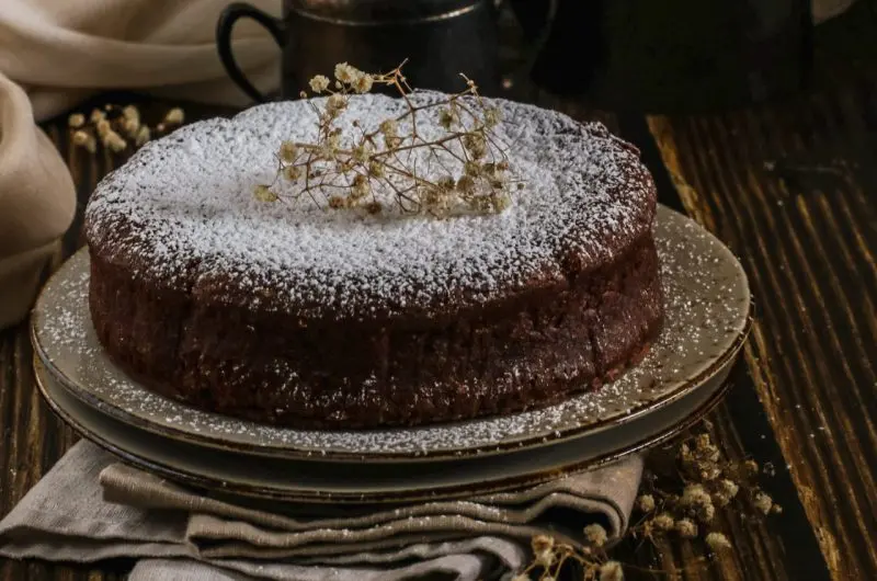 Torta cioccolato e mandorle
