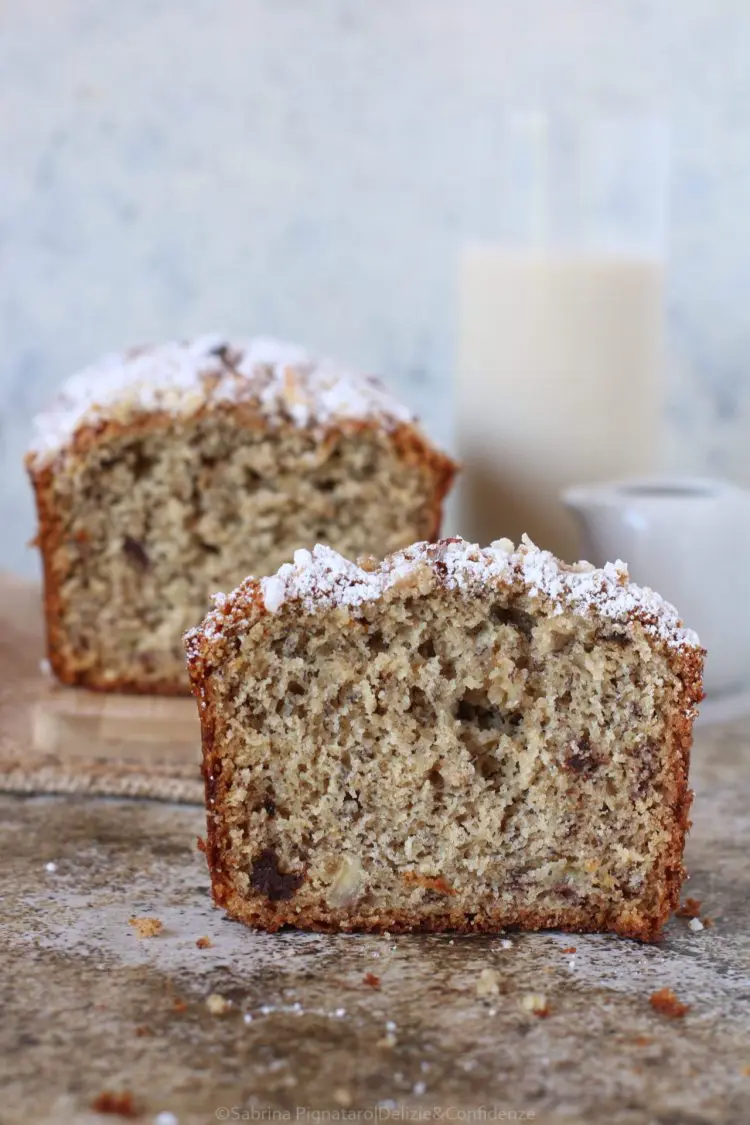 One bowl Chunky Chocolate Banana Bread