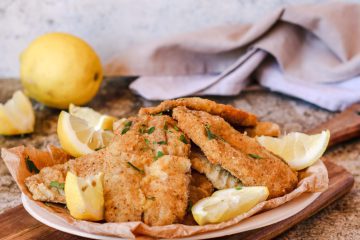 Alici panate e fritte