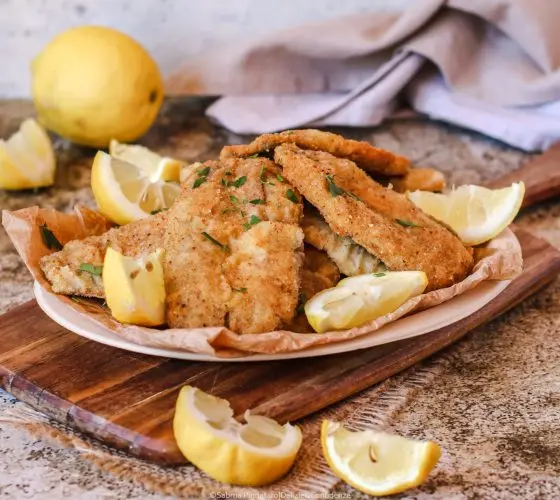 Alici panate e fritte