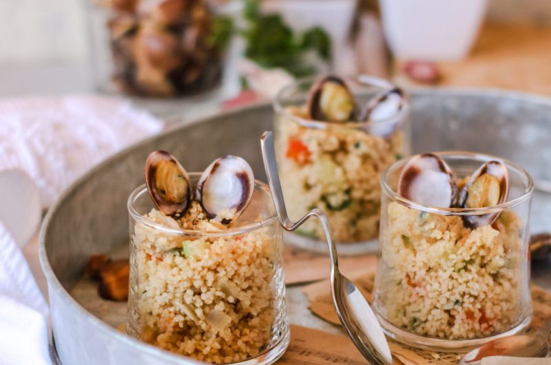 Cous Cous con vongole e verdure dolci