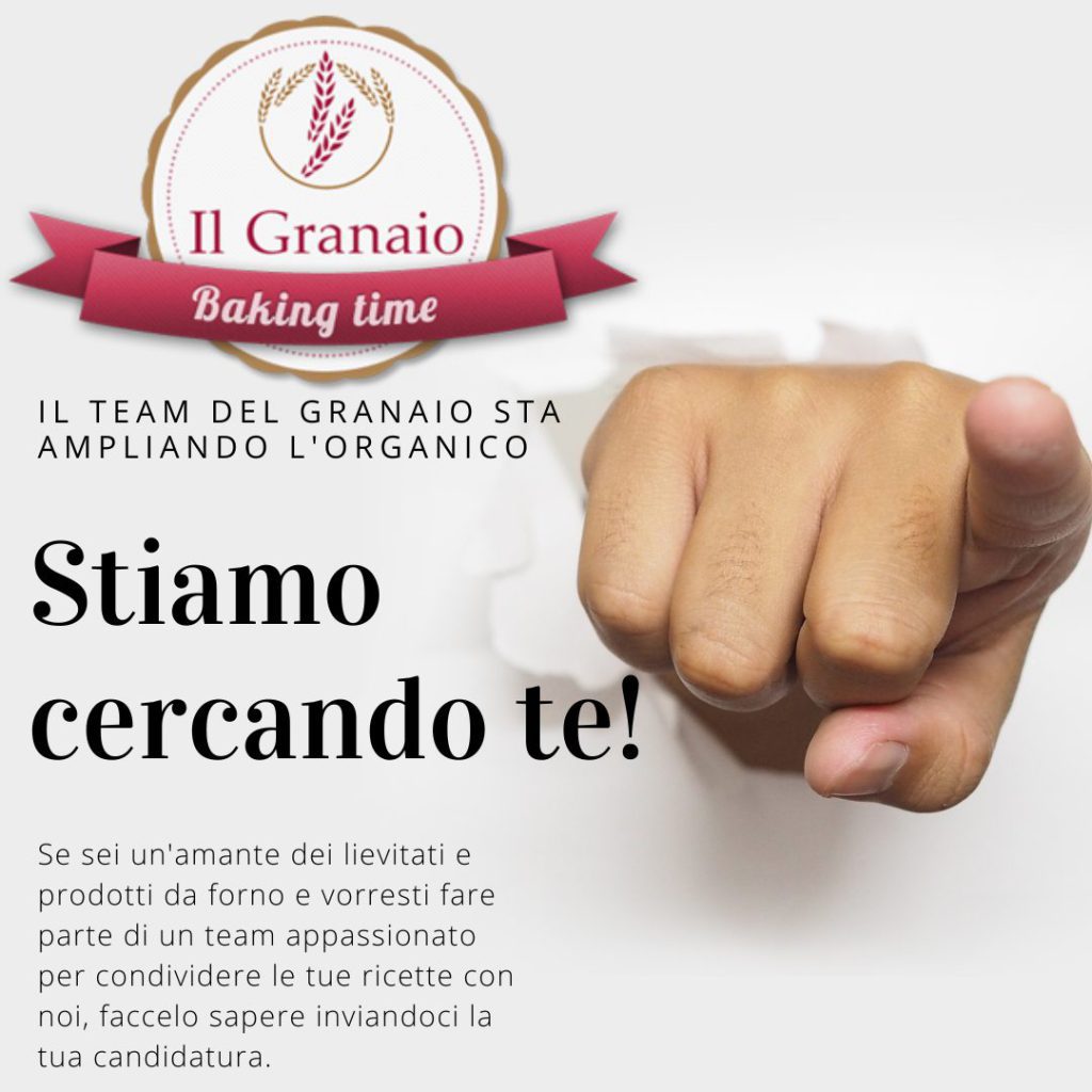 Stiamo cercano te.