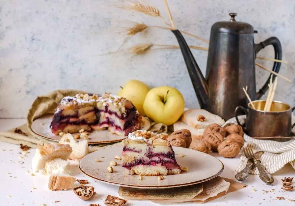Torta di mele valdostana
