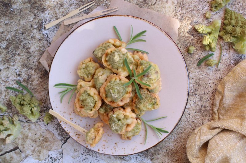 Frittelle di broccolo romanesco (formato mini)