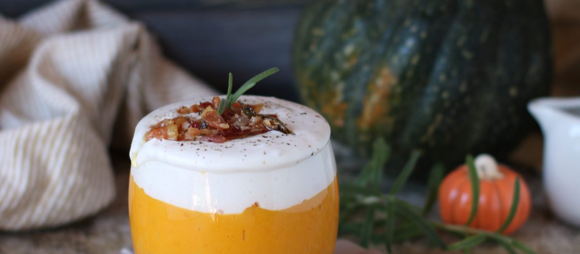 Cappuccino di zucca