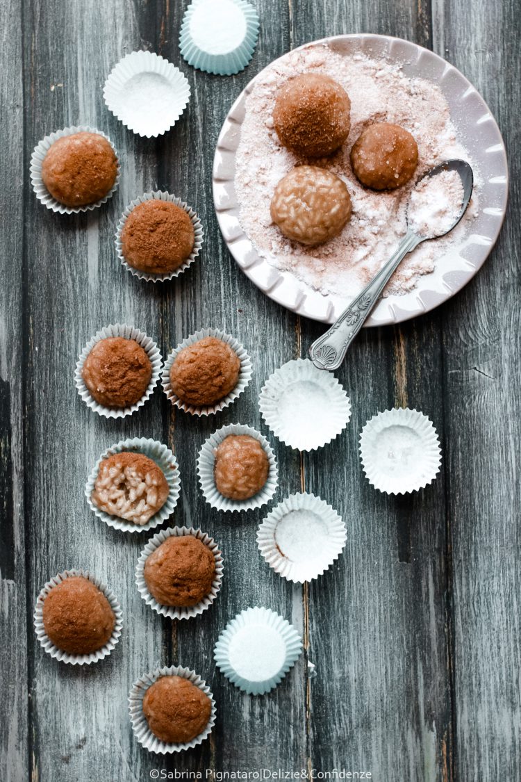 Polpette dolci di riso
