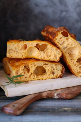 Focaccia alla zucca morbidissima