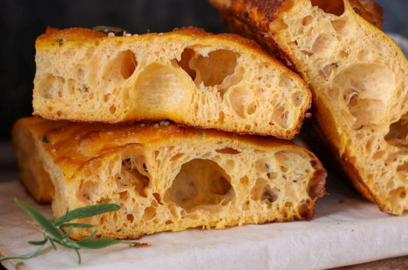 Focaccia alla zucca