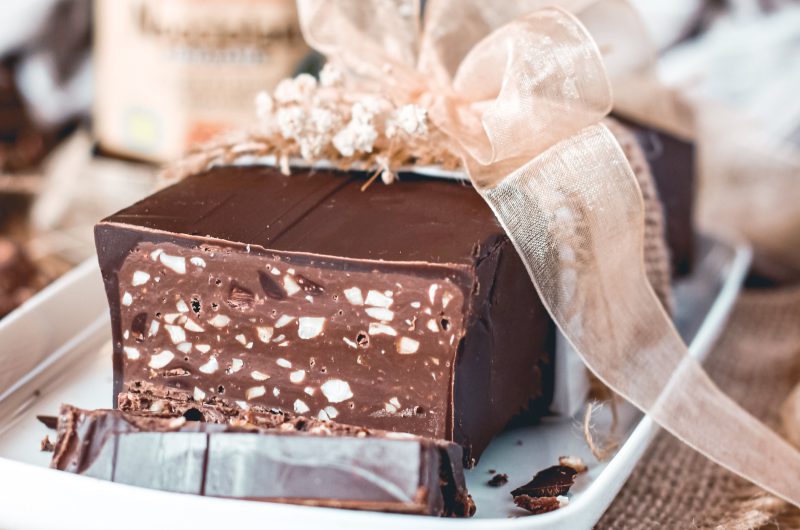 Torrone al cioccolato con Nocciolata senza latte