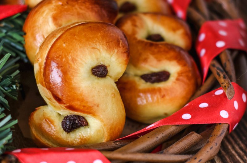 Lussekatter- dolci natalizi svedesi