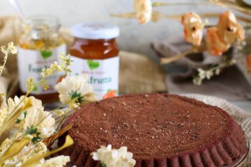 Crostata morbida arancia e cioccolato
