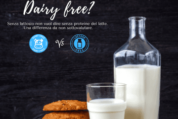 Dairy free VS Lactose free
