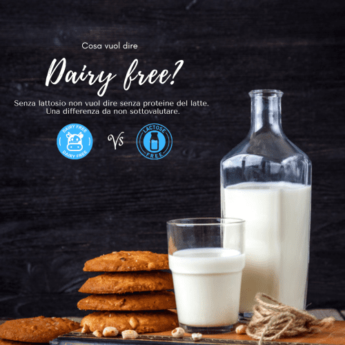 Dairy free VS Lactose free