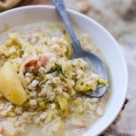 Minestra d'orzo e verza