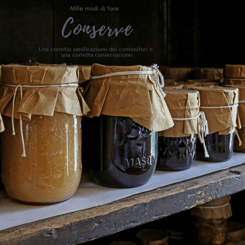 Conserve, sanificazione e conservazione perfetta