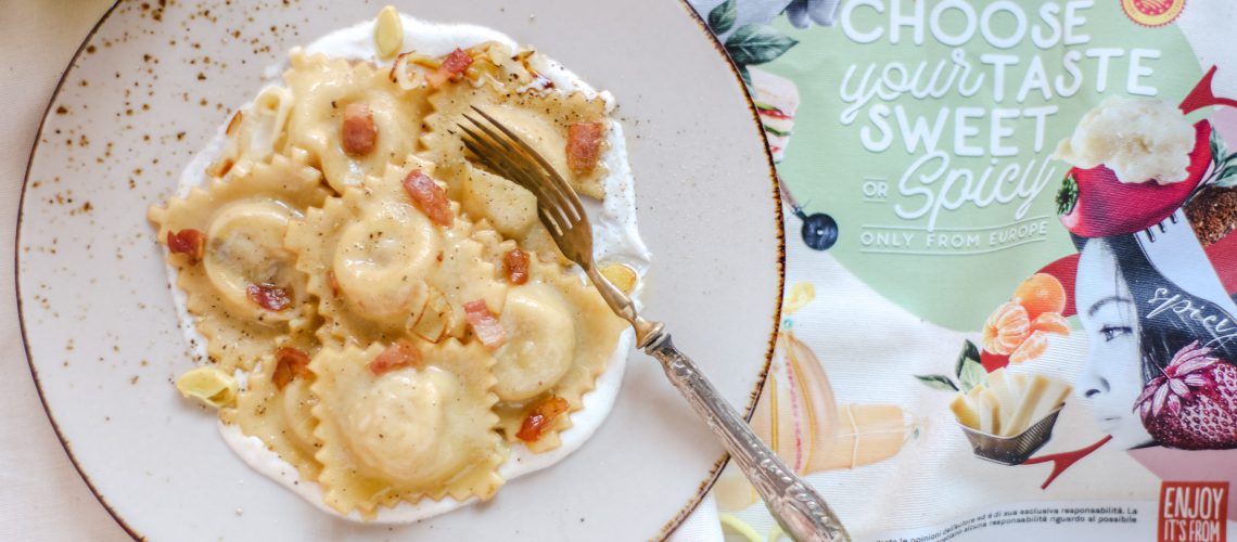 Ravioli con Provolone Valpadana DOP dolce