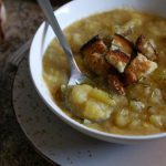 Zuppa di patate e porri