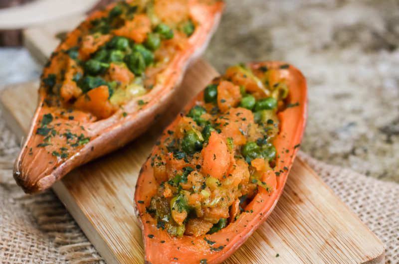 Batate ripiene - ricetta veg