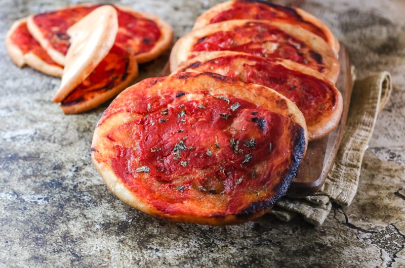 Pizzette rosseLe pizzette del forno anni '80 -'90