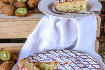 Torta con kiwi