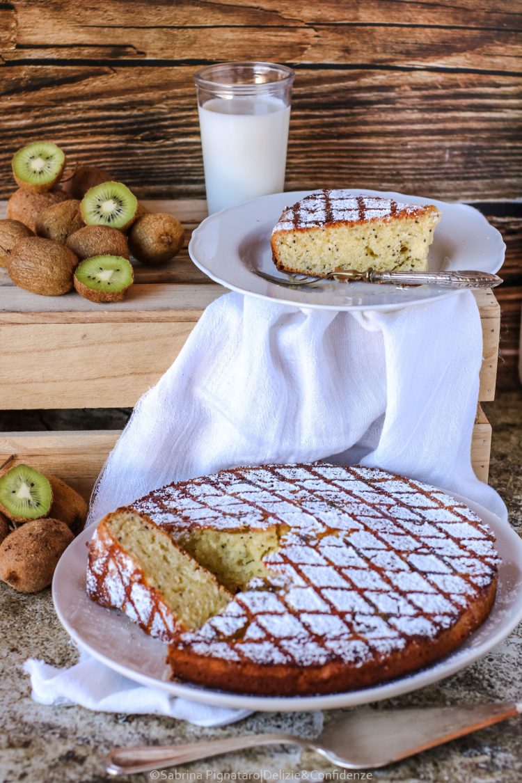 Torta con kiwi