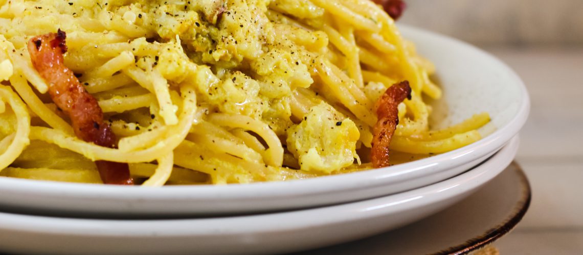 Finta carbonara senza uova