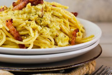 Finta carbonara senza uova