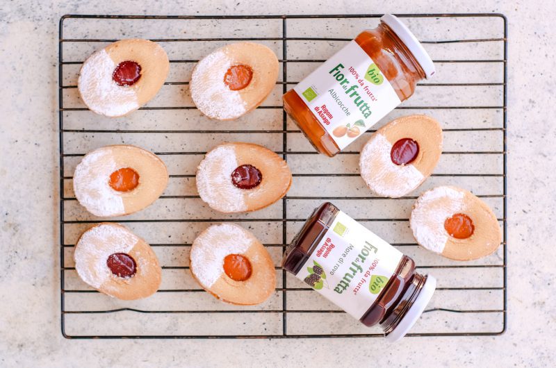 Biscotti ovetto con Fiordifrutta