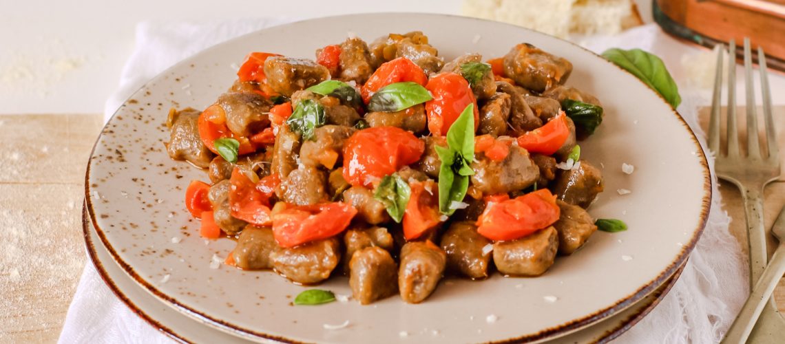 Gnocchi di lenticchie, senza uova nè patate