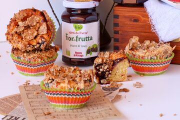 Muffin more di rovo e cornflakes