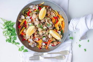 Vongole e verdure dolci