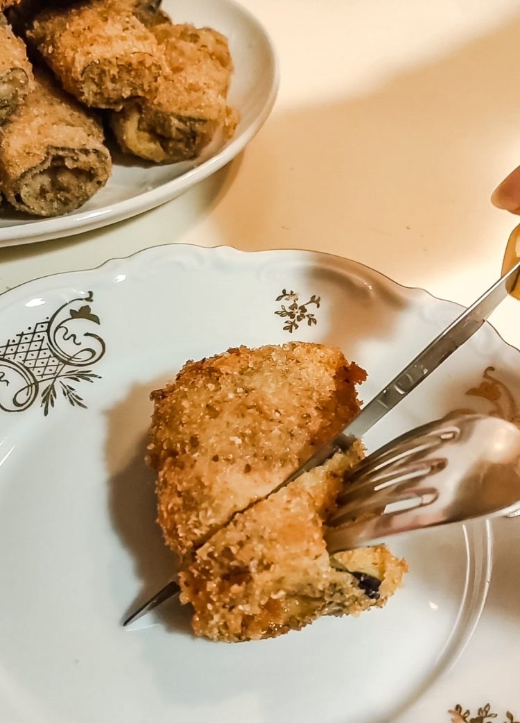 Involtini melanzana