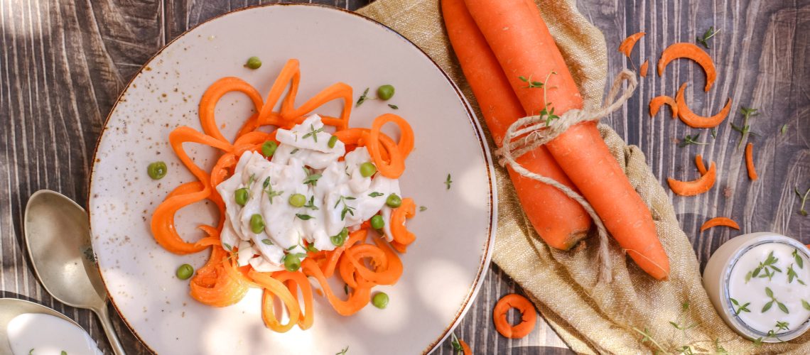 Spaghetti di carote