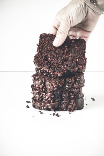 Dark Chocolate BAnana Bread