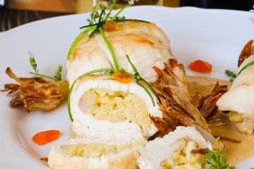 Fagottini di pollo alla Malvasia