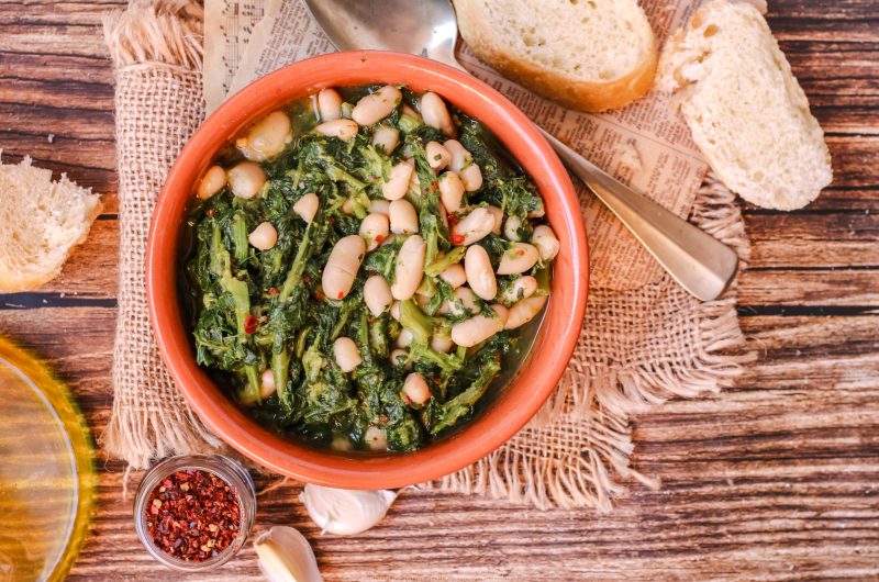 Minestra erbe e legumi di nonna Rosa