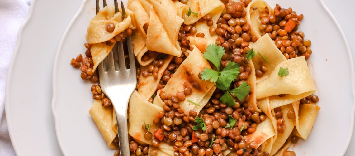Ragù di lenticchie