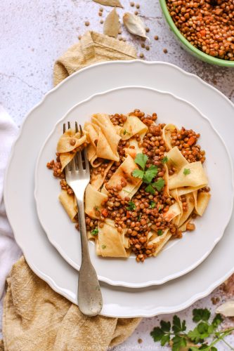 Ragù di lenticchie
