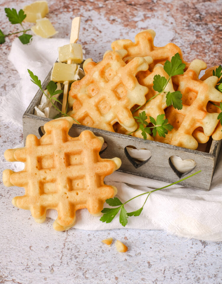Waffle salati