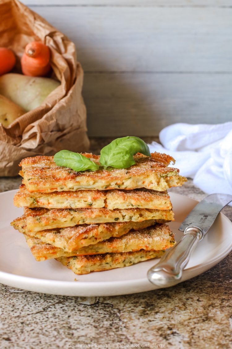 Schiacciata di verdure dolci