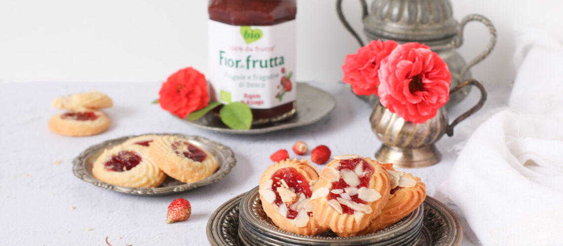 Frollini alle mandorle e Fiordifrutta