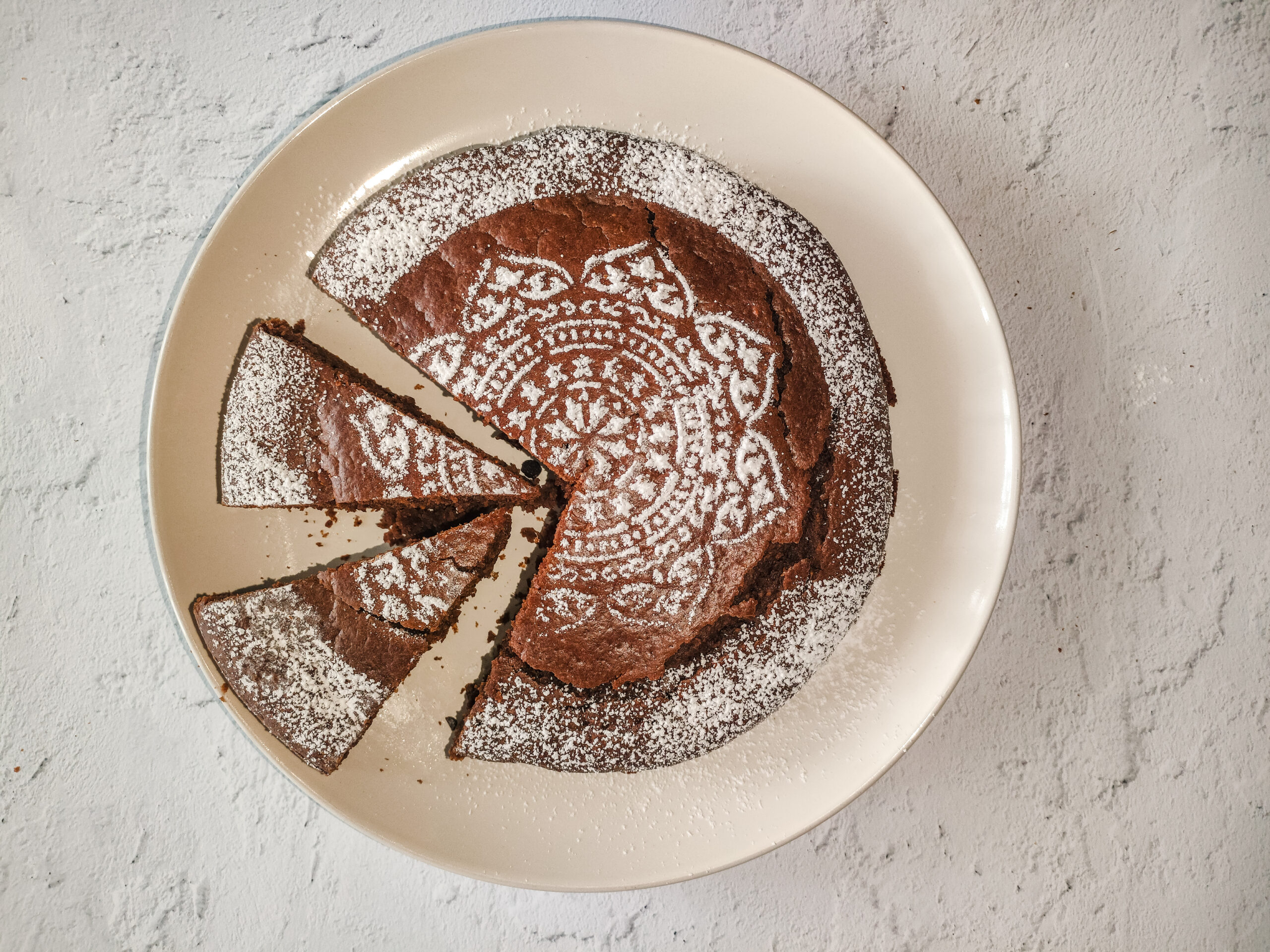 Torta carote e cioccolato