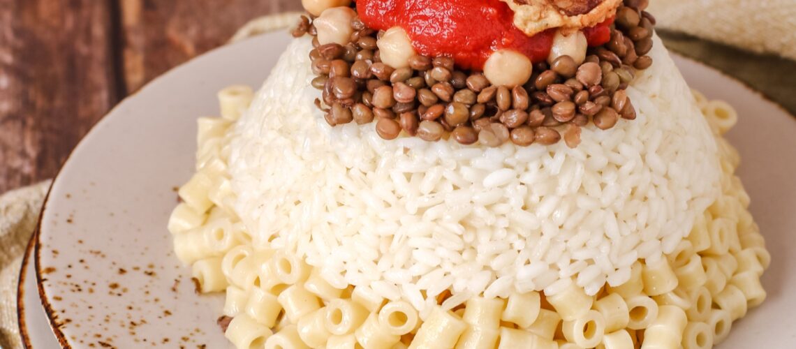 Koshari egiziano