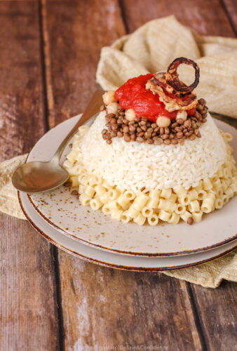 Koshari egiziano