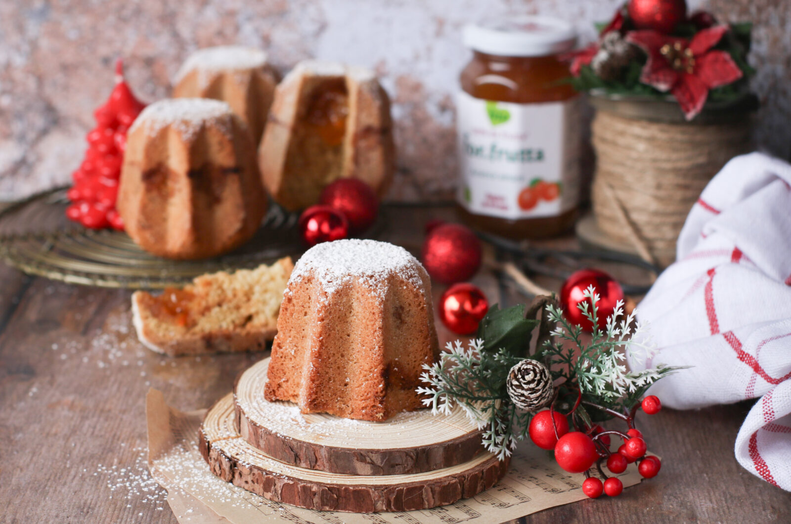 Tortine alle Spezie del Natale con Fiordifrutta Arance Amare